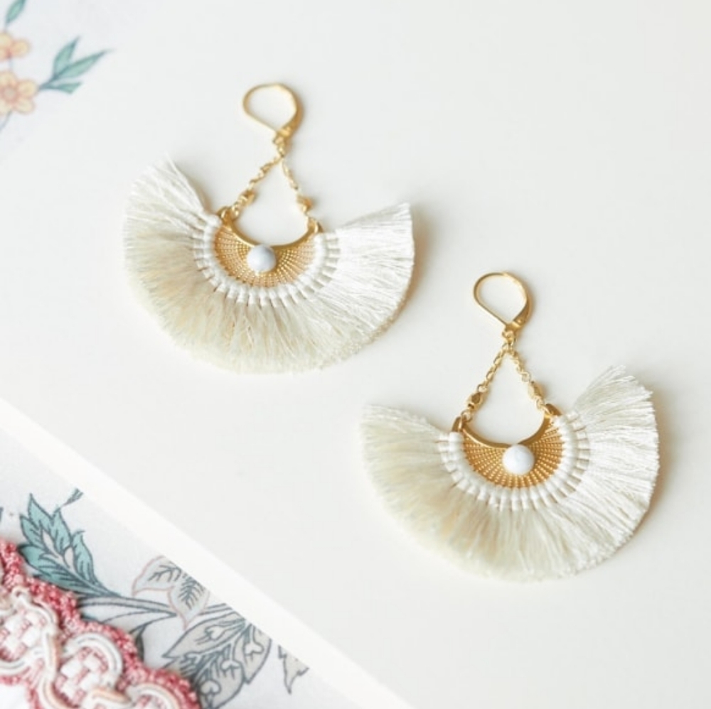 SOLD!!!! Sezane Louise Earrings - Picture 2 of 6